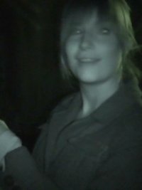 Katherine hunting Ghosts at Crowley Hall